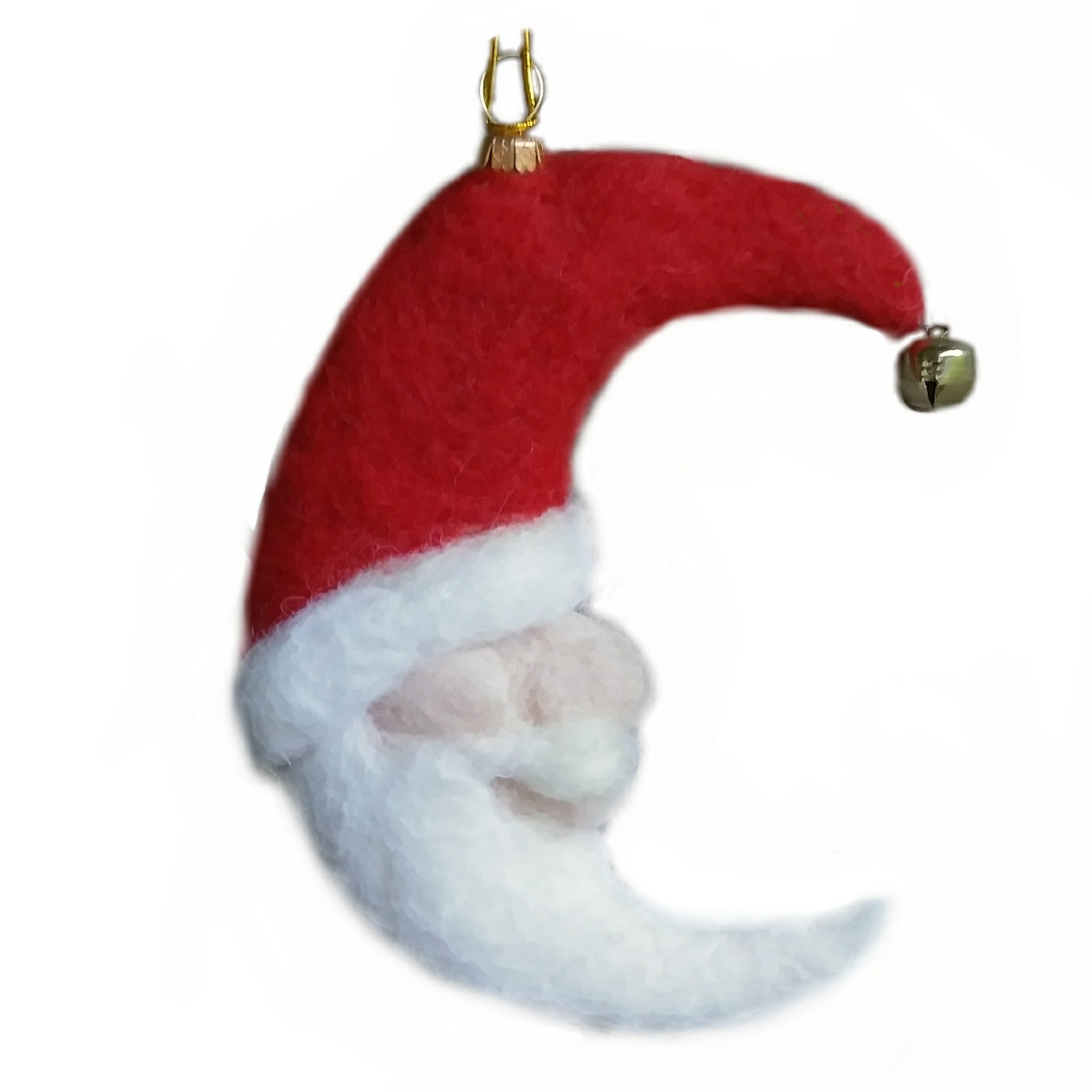 Santa Moon ornament (Available on Amazon)