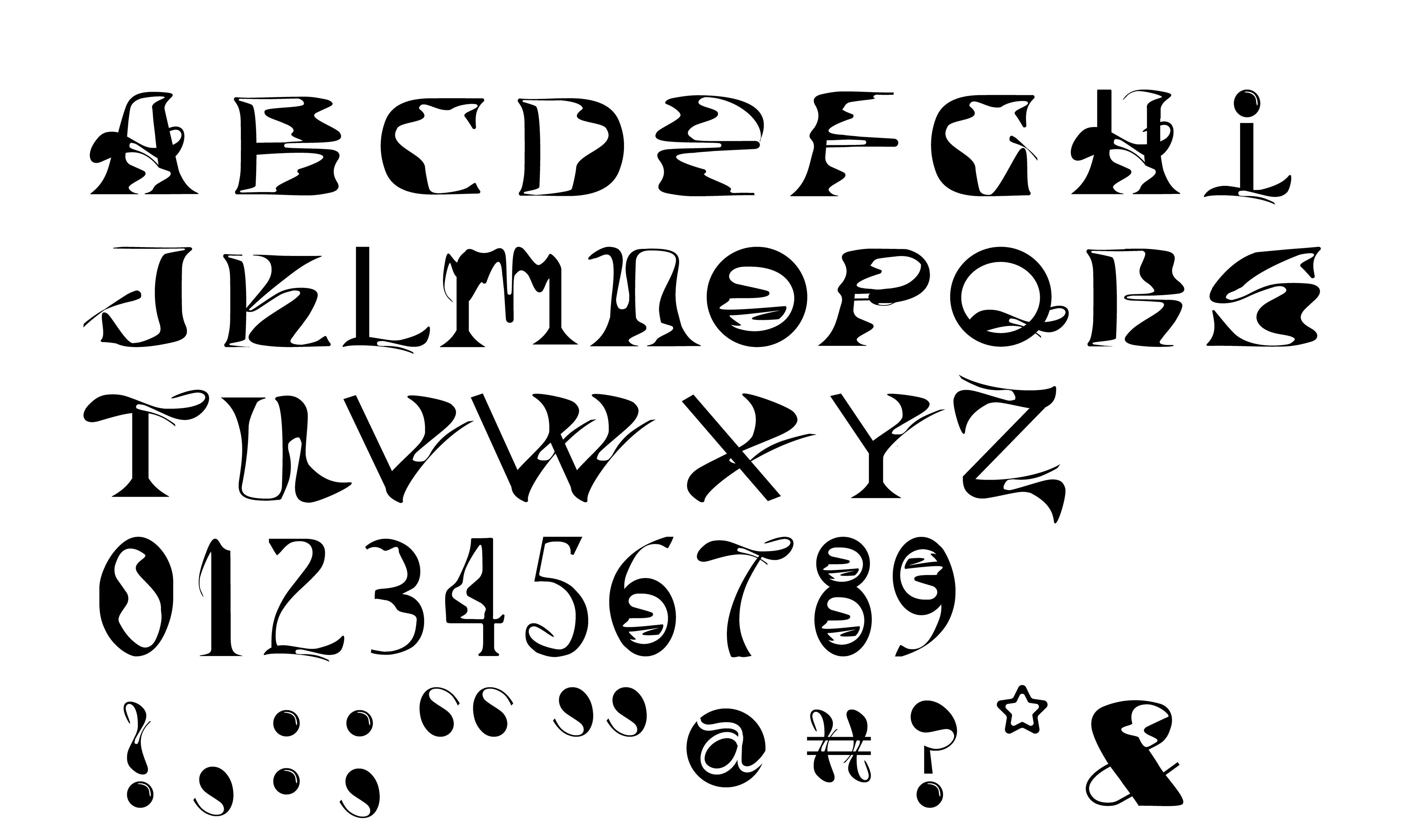 Natalie R. Chiovitti, Custom type design