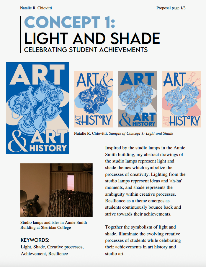 Concept 1: Light and Shade
