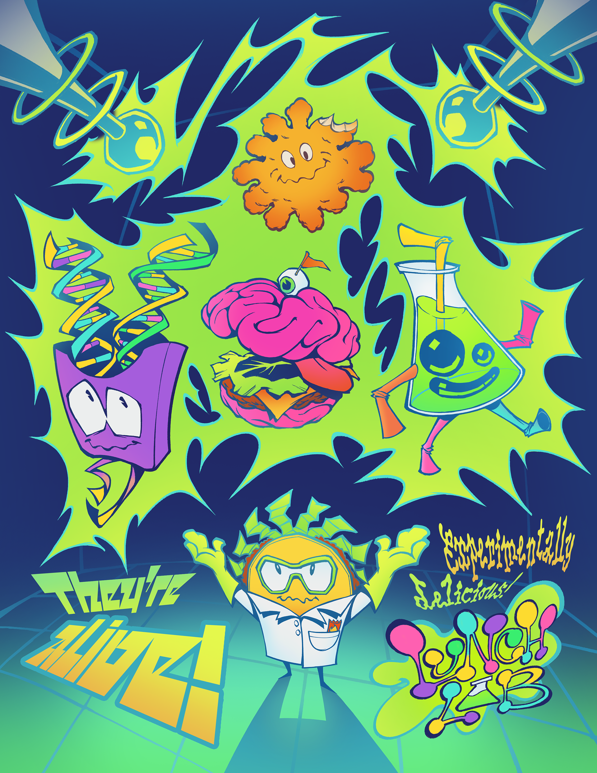 Lunch Lab • Fast Food Mascots