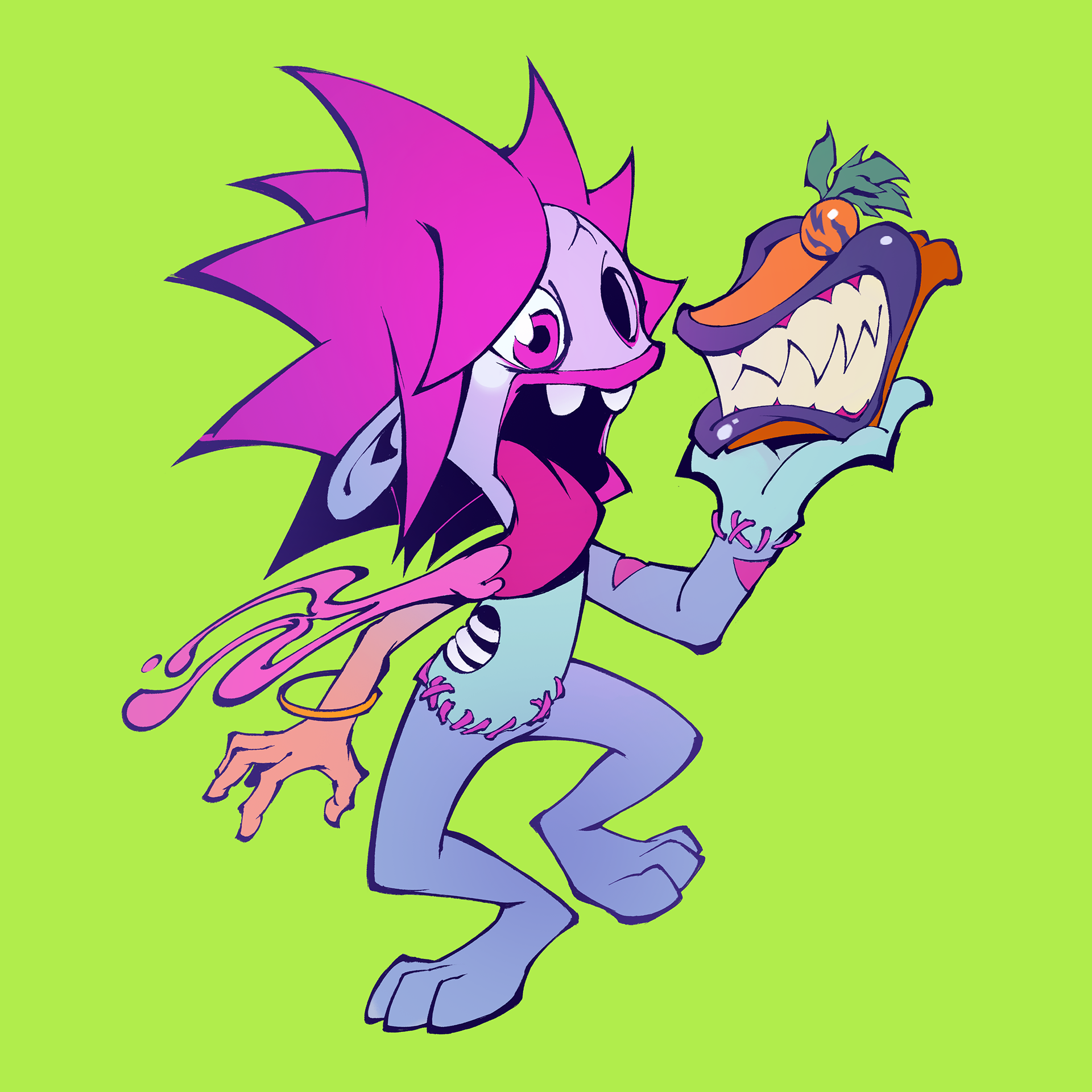(*concept) Moshi Monsters Spot Illustration