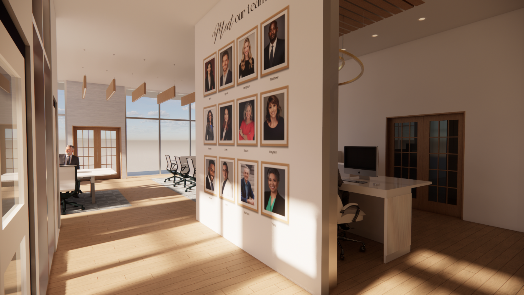 Employee Feature Wall