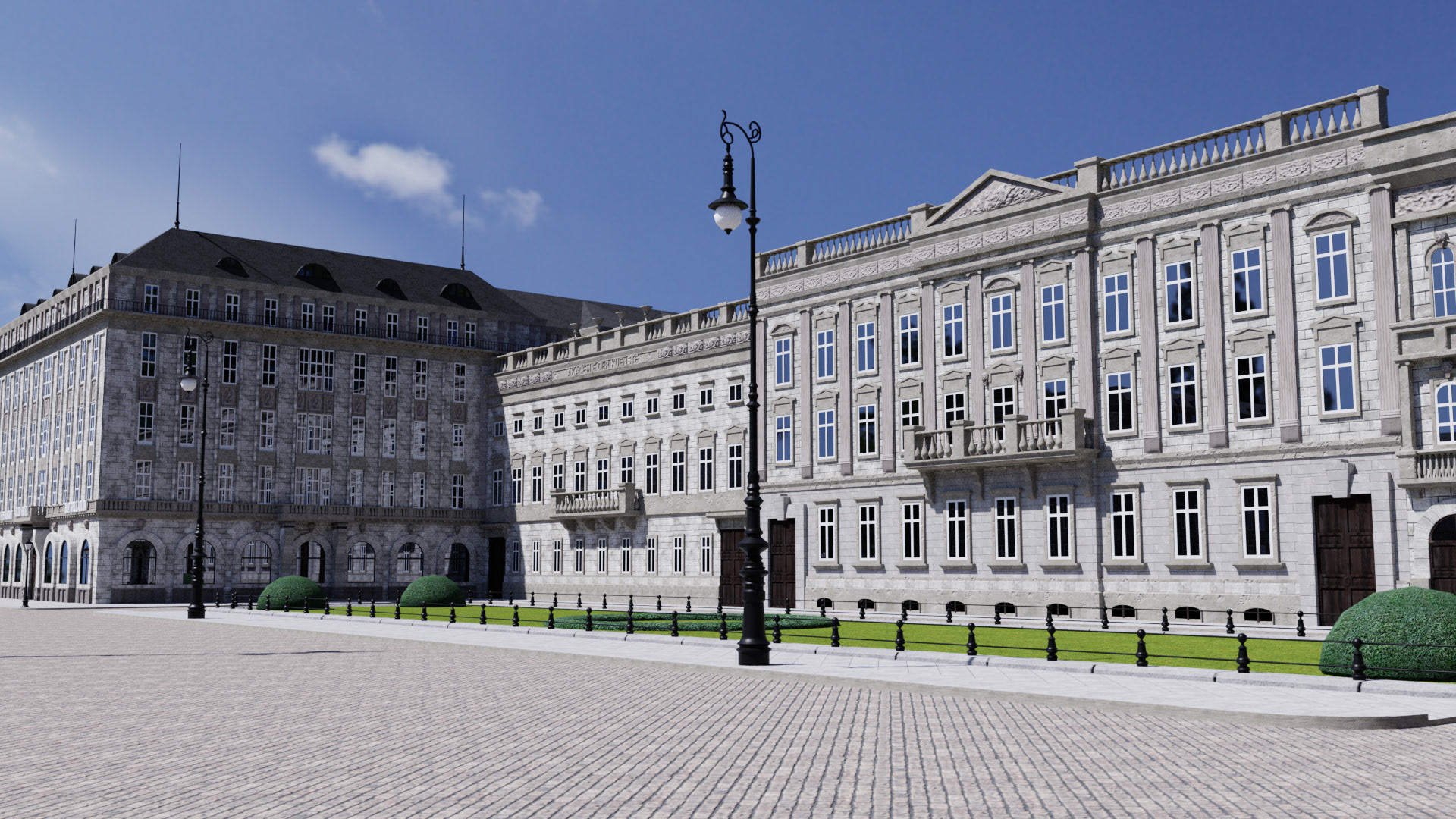 Test Rendering - 1930er Jahre (Vor dem zweiten Weltkrieg)