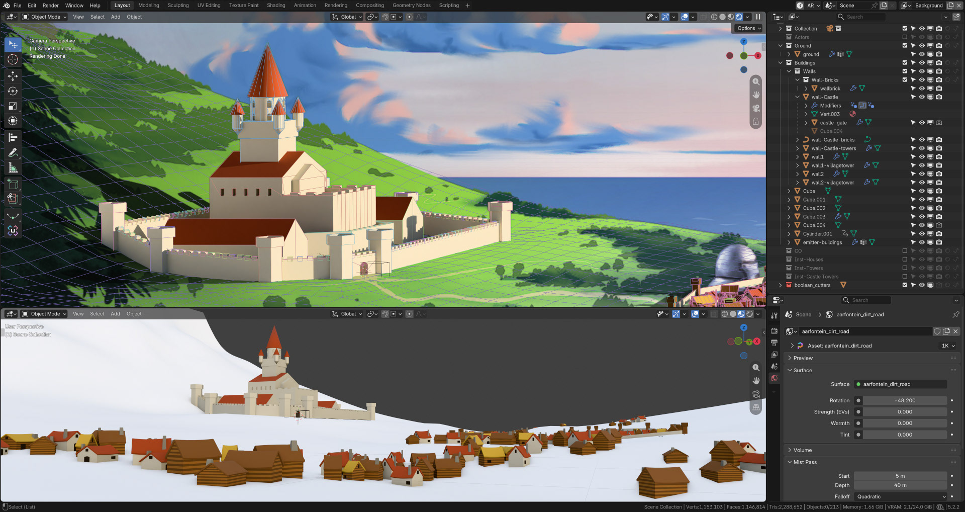 3D paintover base (Blender)