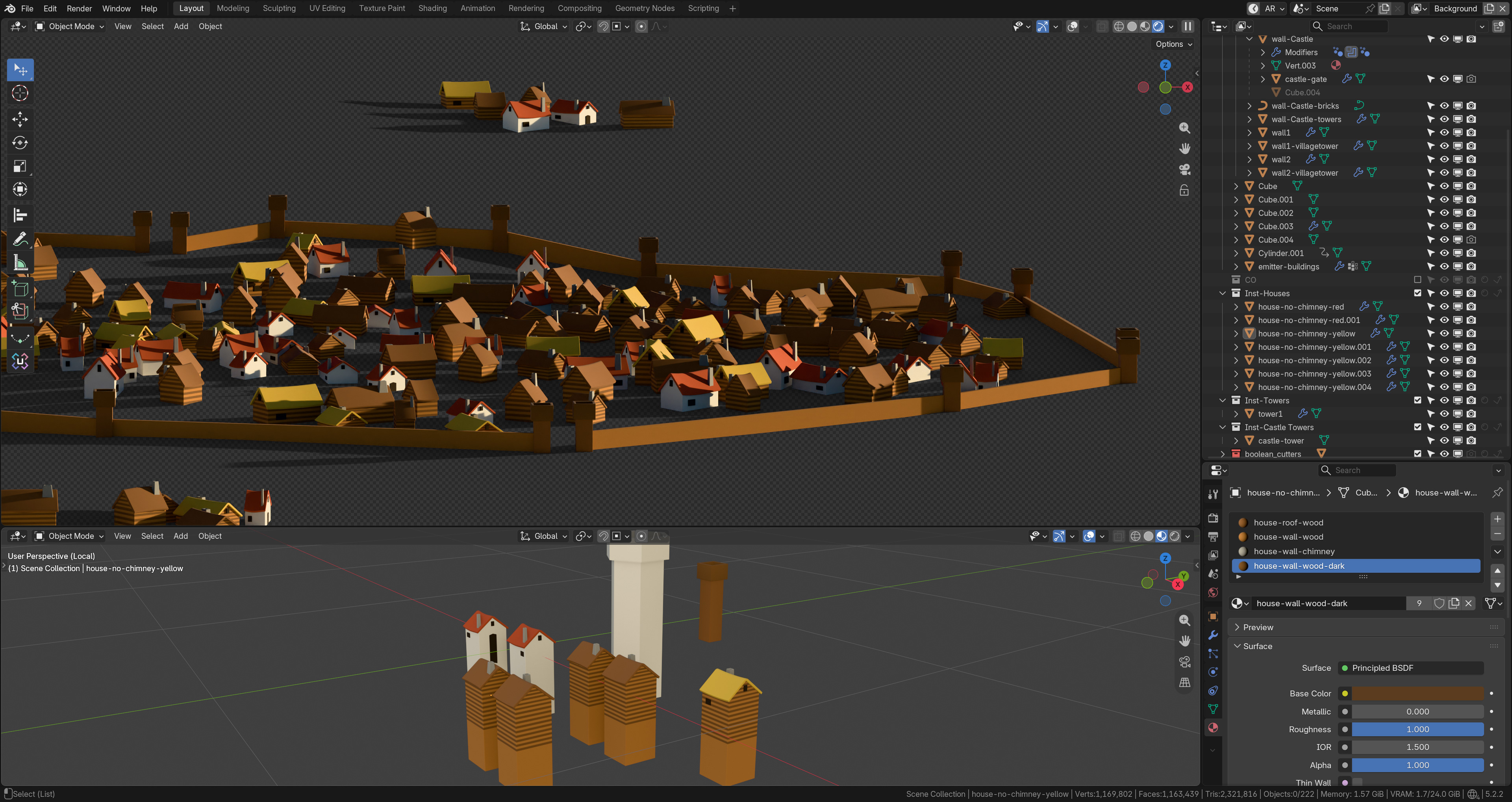3D paintover base (Blender)