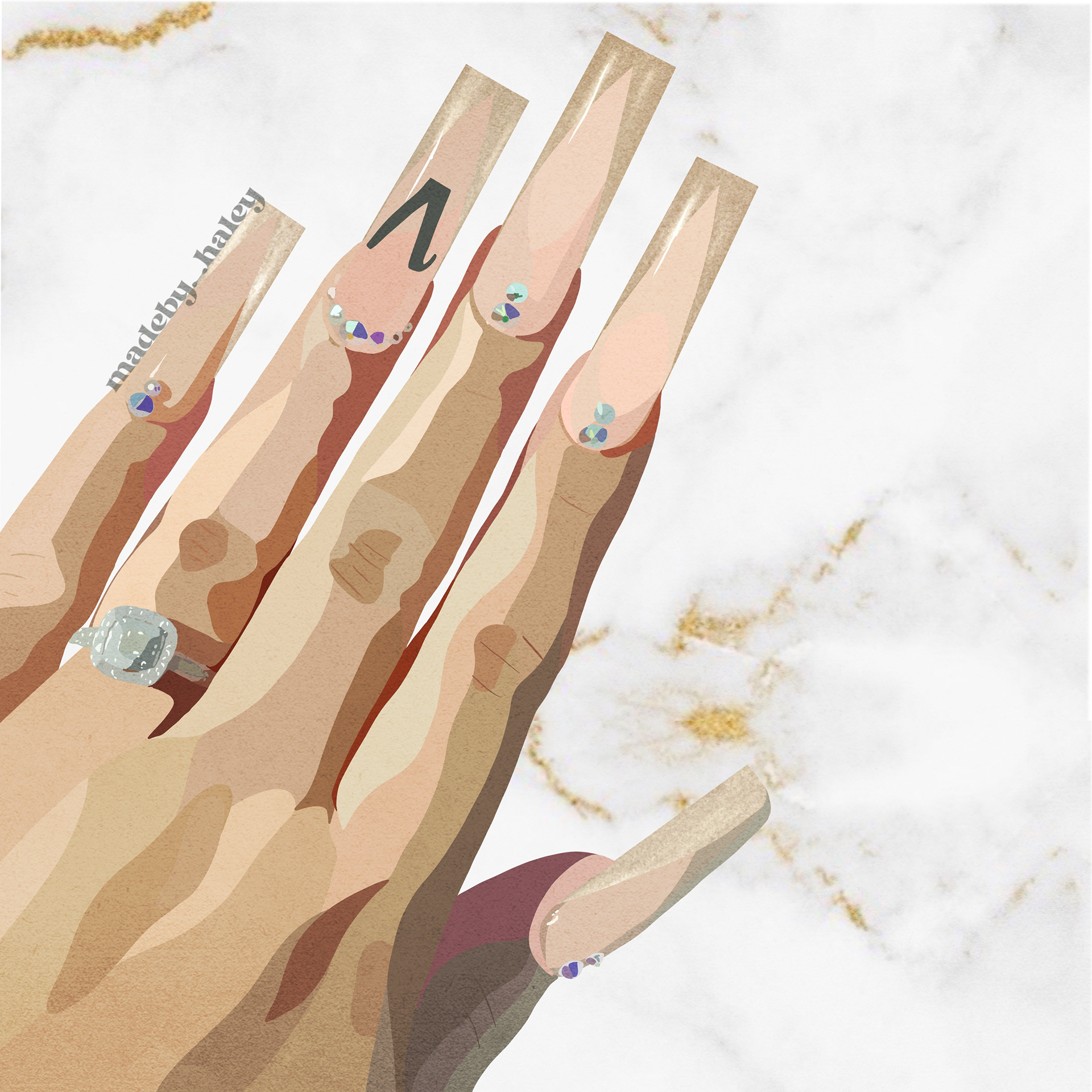 Nail Art Commission ($30)