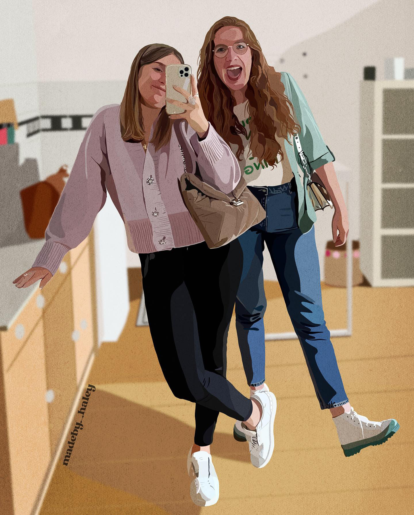 Friends Portrait 2 People ($40)