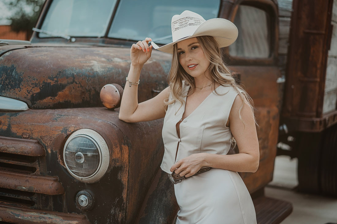 Cowboy Portraits - Ashley portrait - Dallas western Photographer