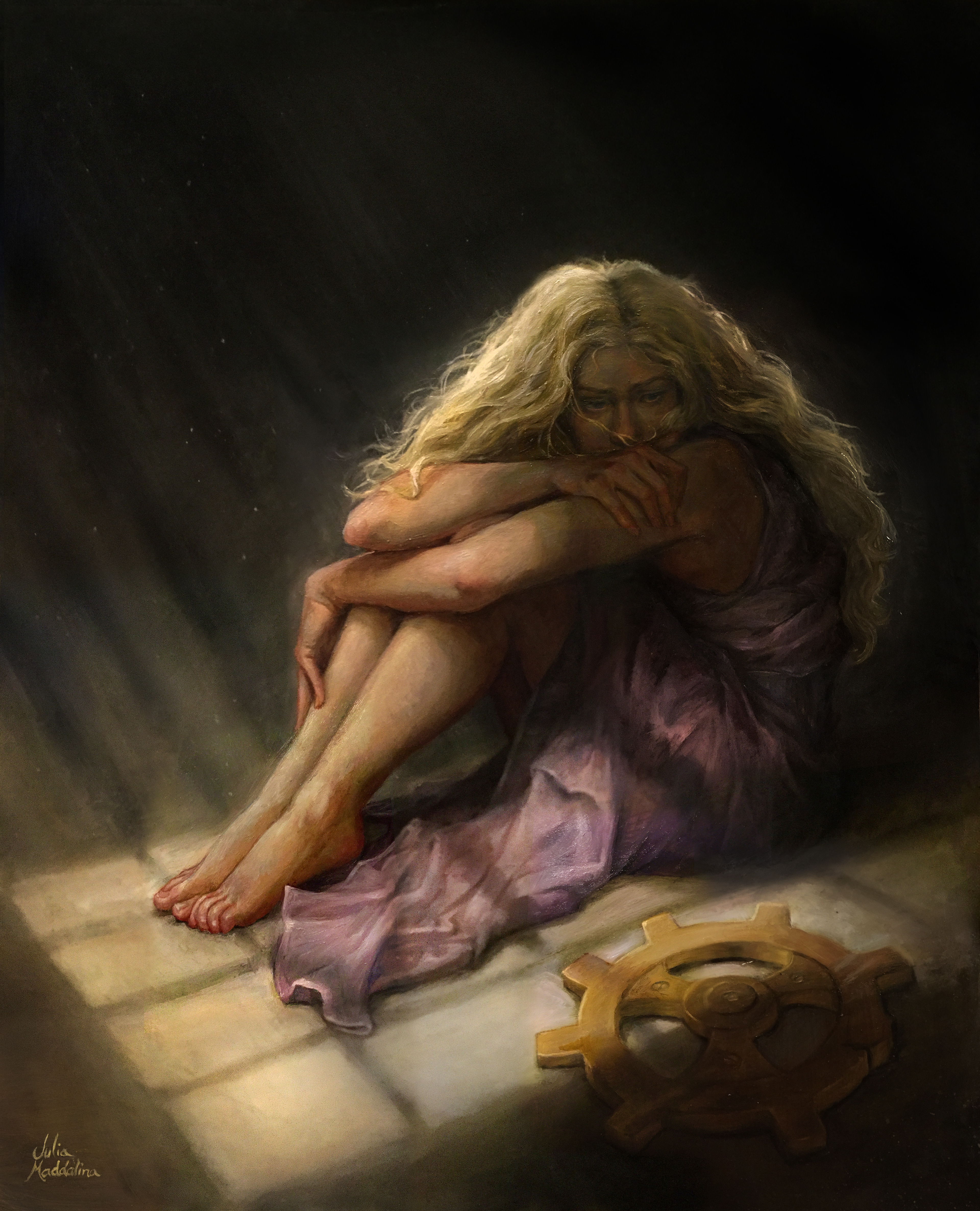 "Beautiful and Broken" *Sold*