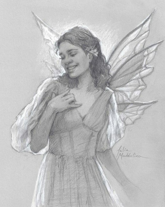Fairy - Graphite and White Charcoal