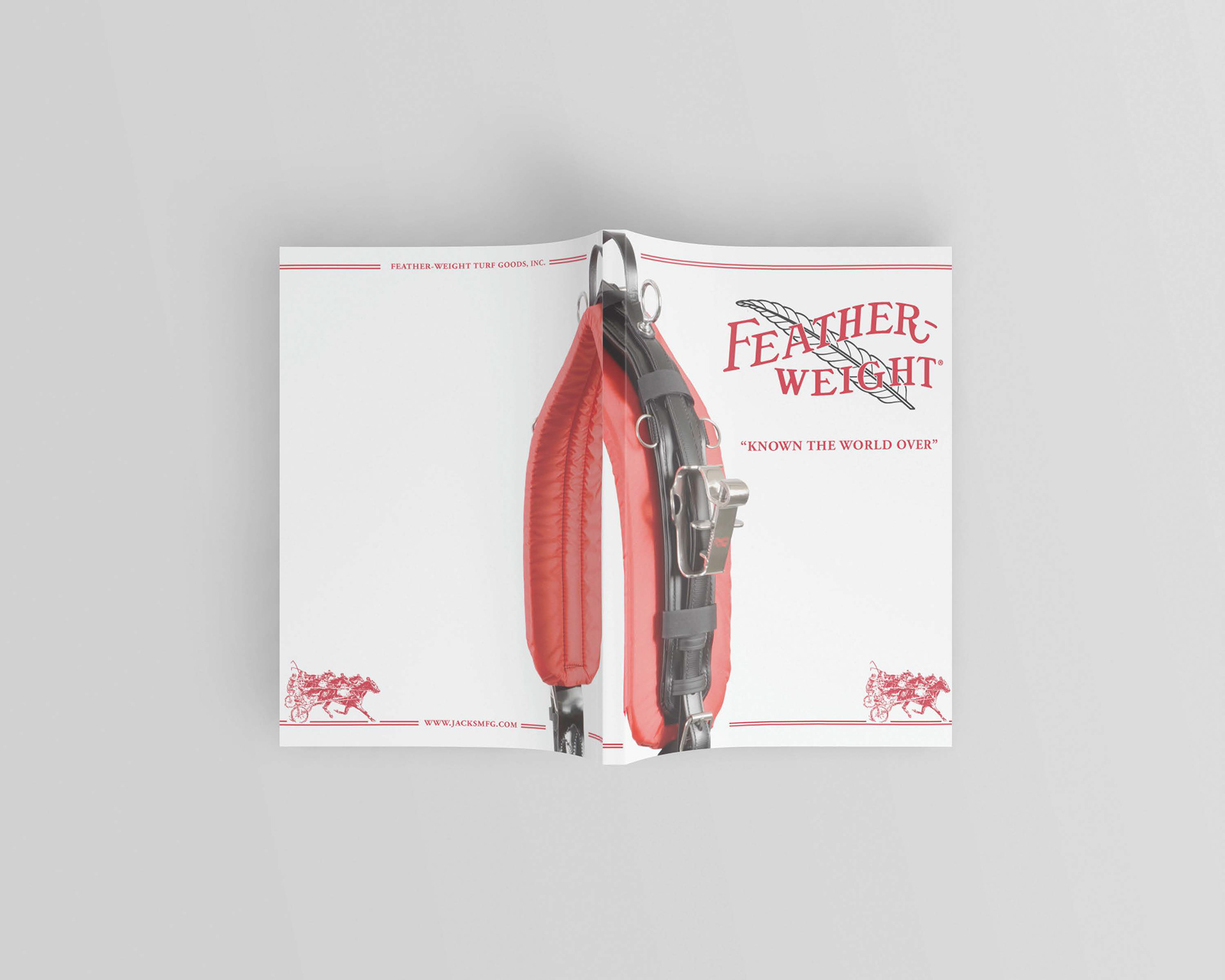 Feather-Weight Catalog Cover Mock up