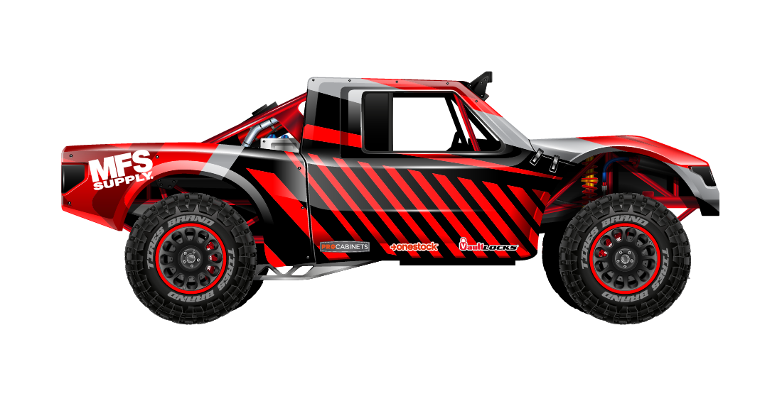 Custom Trophy Truck Livery Design