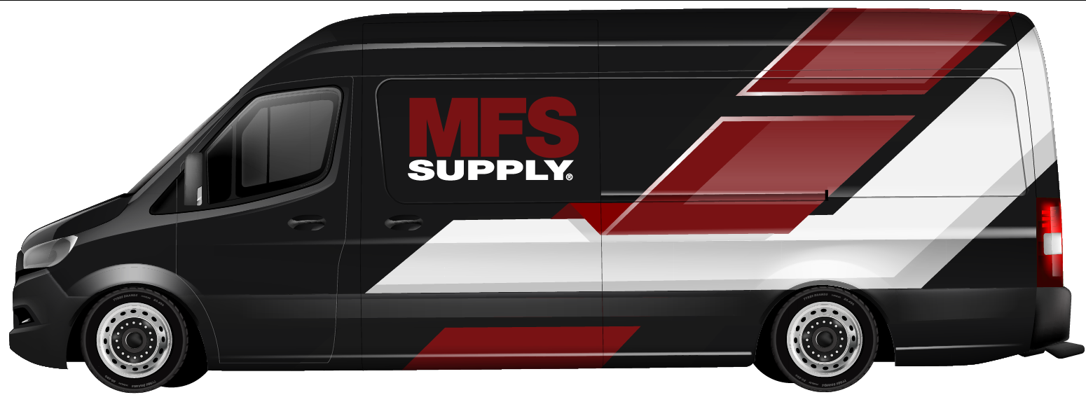 Custom Delivery Van Livery Design