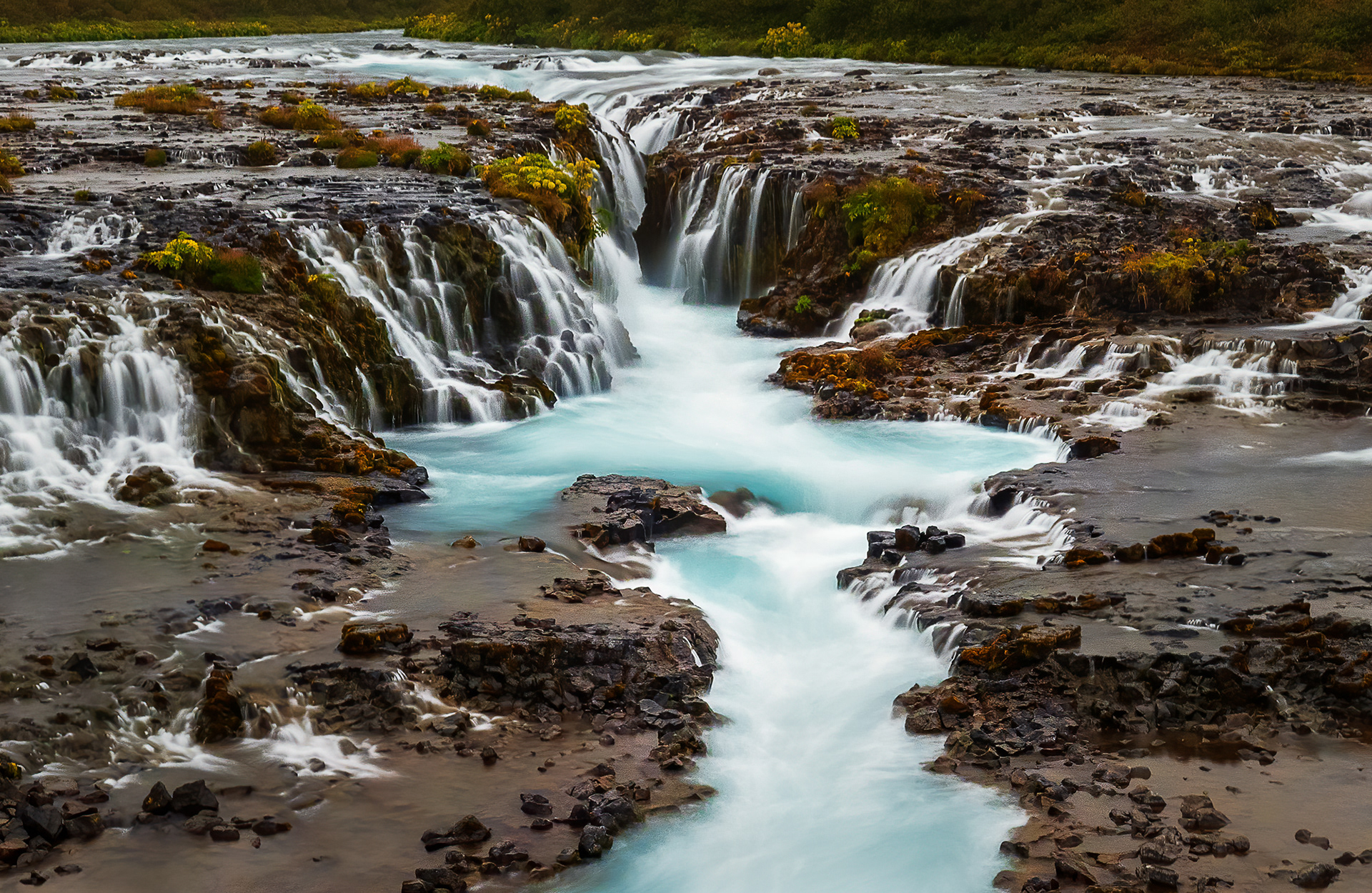 Bruarfoss Falls