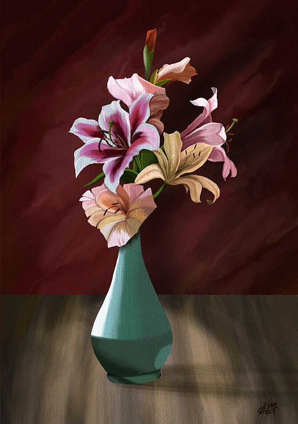 VASO DE FLORES