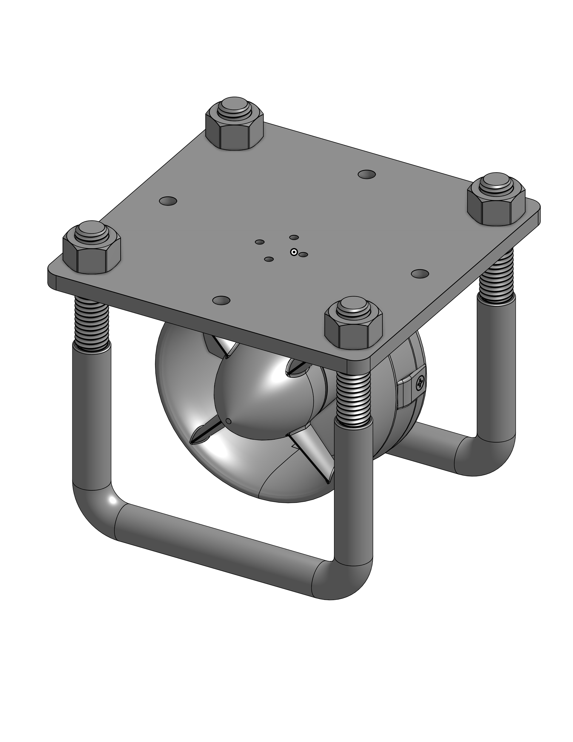 Thruster Shield CAD