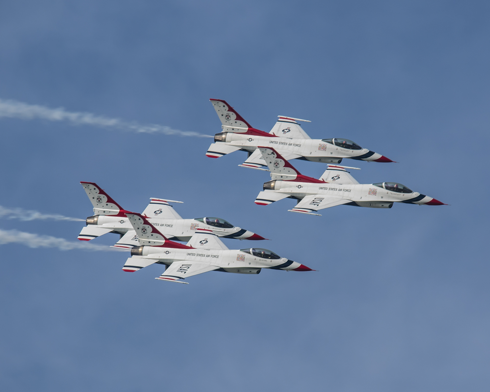 USAF Thunderbirds (F16s)