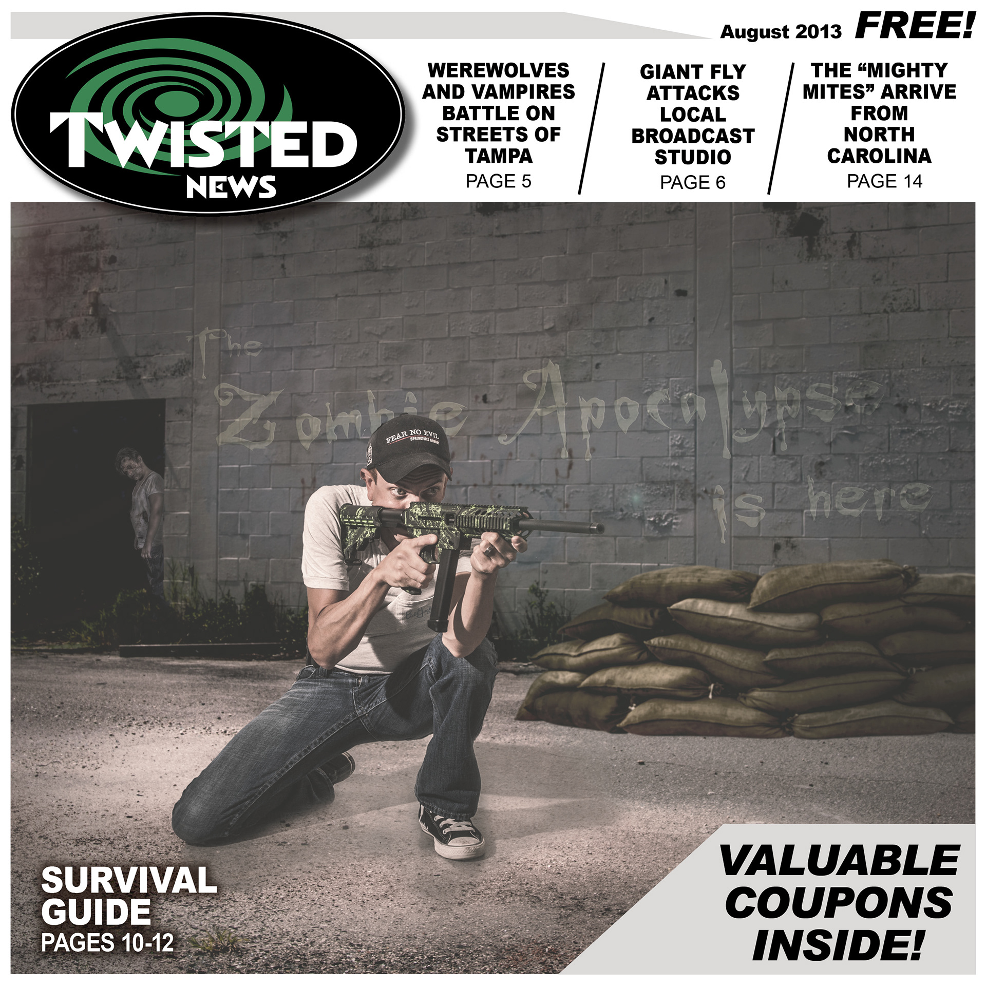 Twisted News - August Cover