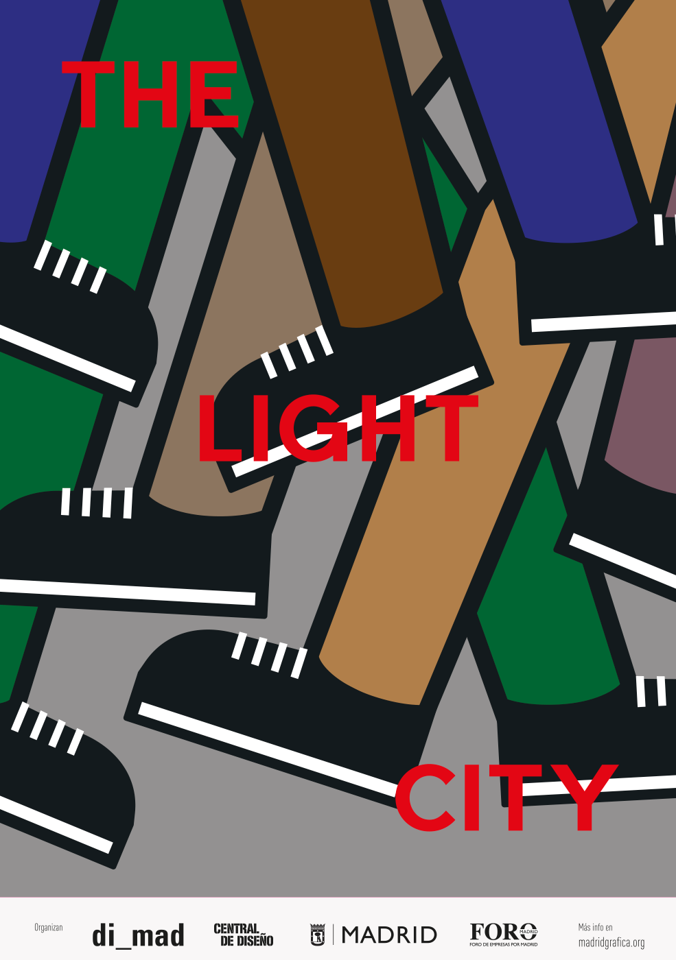 David Gil — News, The Light City, MadridGráfica, poster