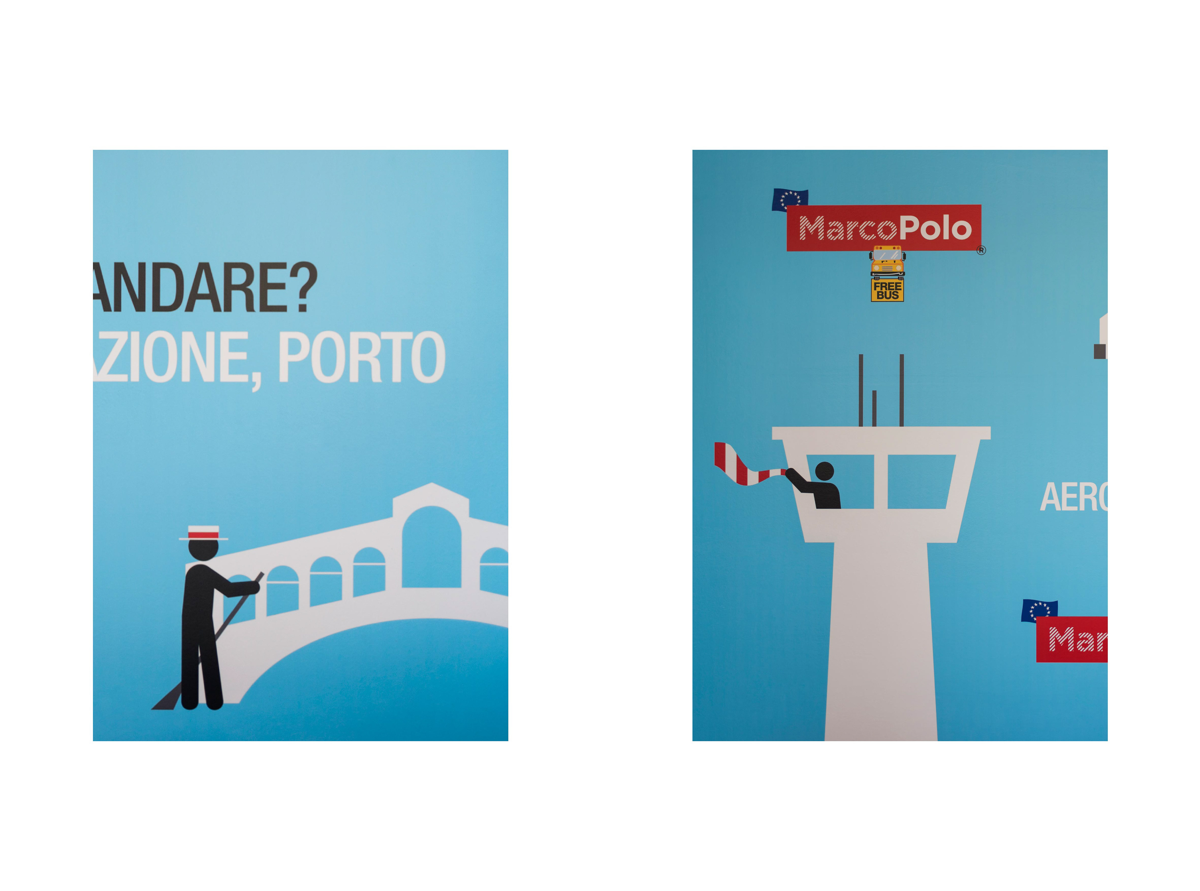 David Gil — Parcheggio MarcoPolo, check-in office archigraphy