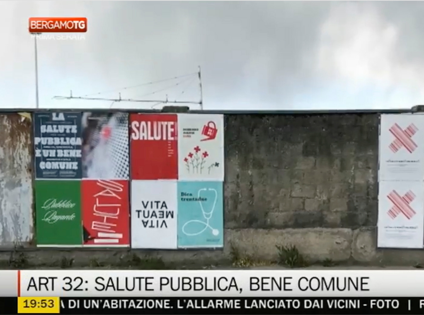 David Gil — ART32, Dica 32 poster, outdoor campaign