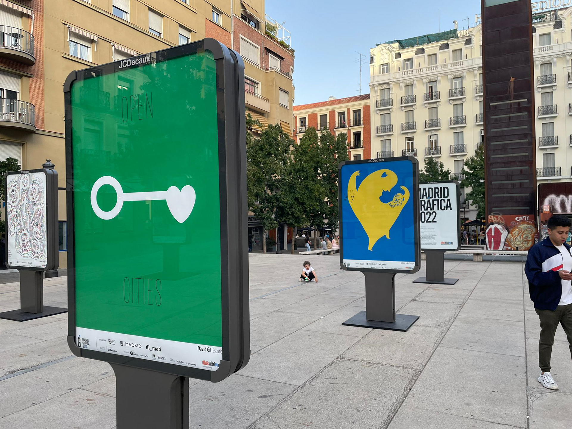 David Gil — News, Open cities, MADRIDGRAFICA22, David Gil poster