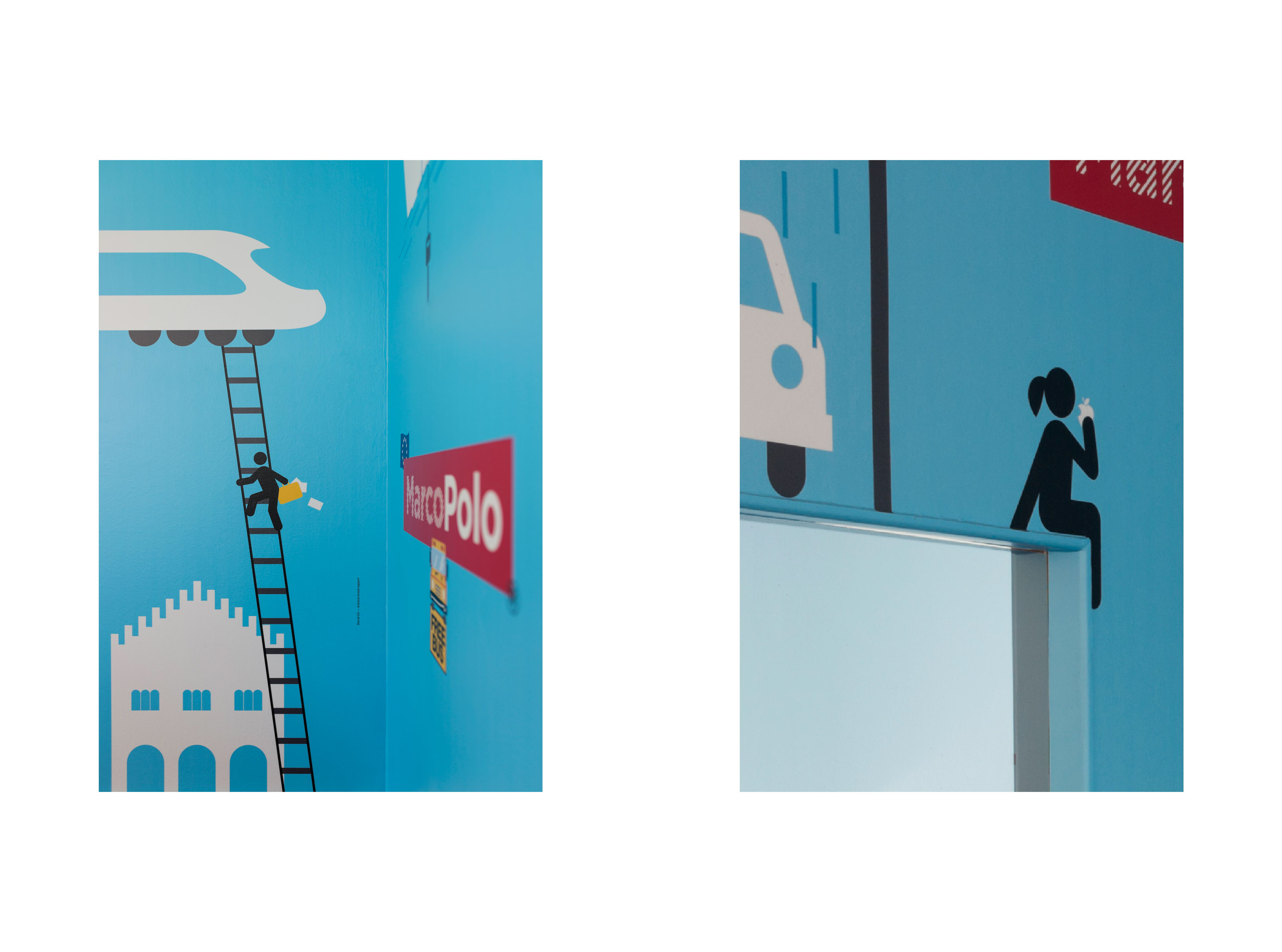 David Gil — Parcheggio MarcoPolo, check-in office archigraphy