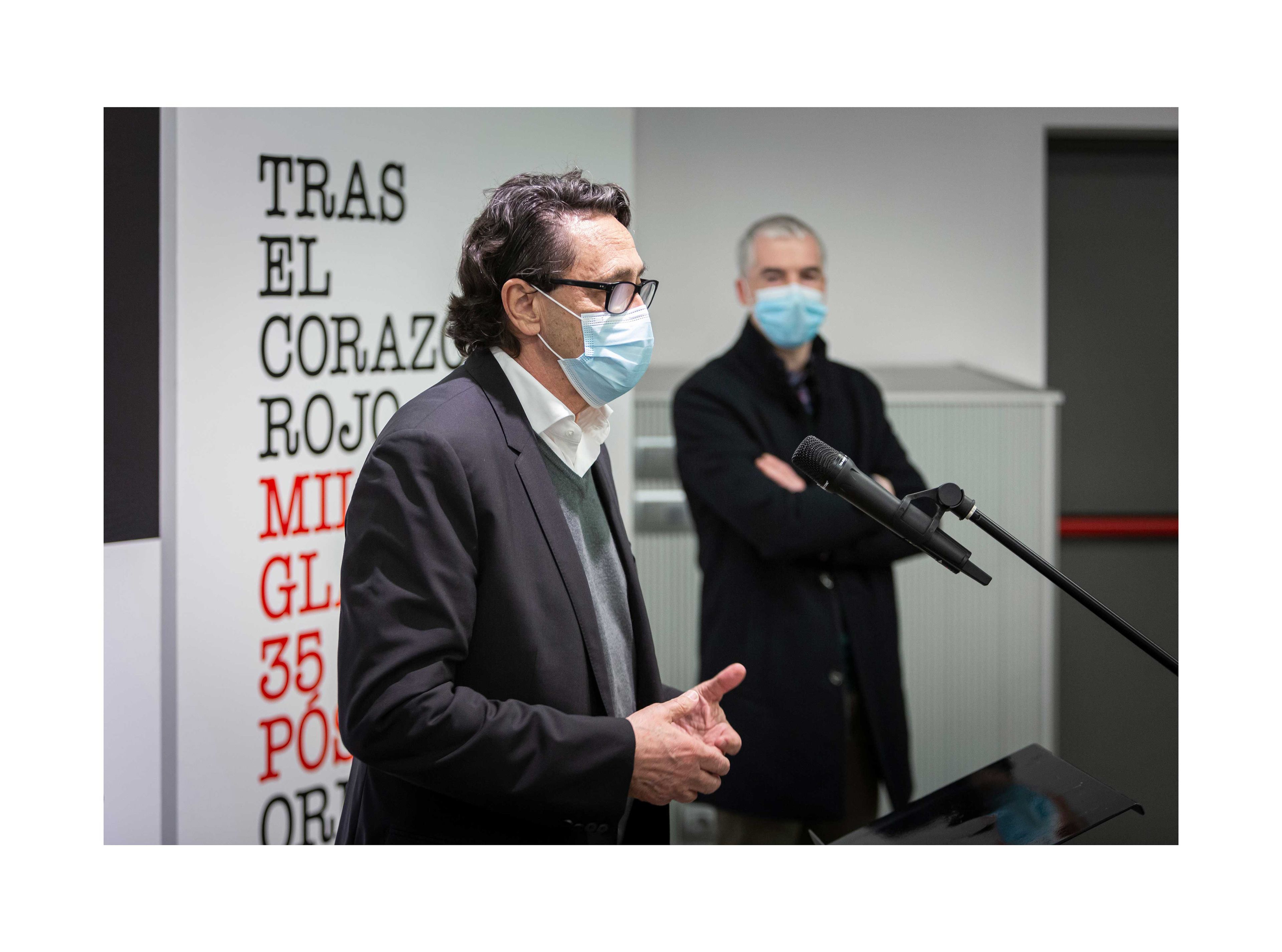 David Gil — Tras el corazón rojo, exhibition, opening