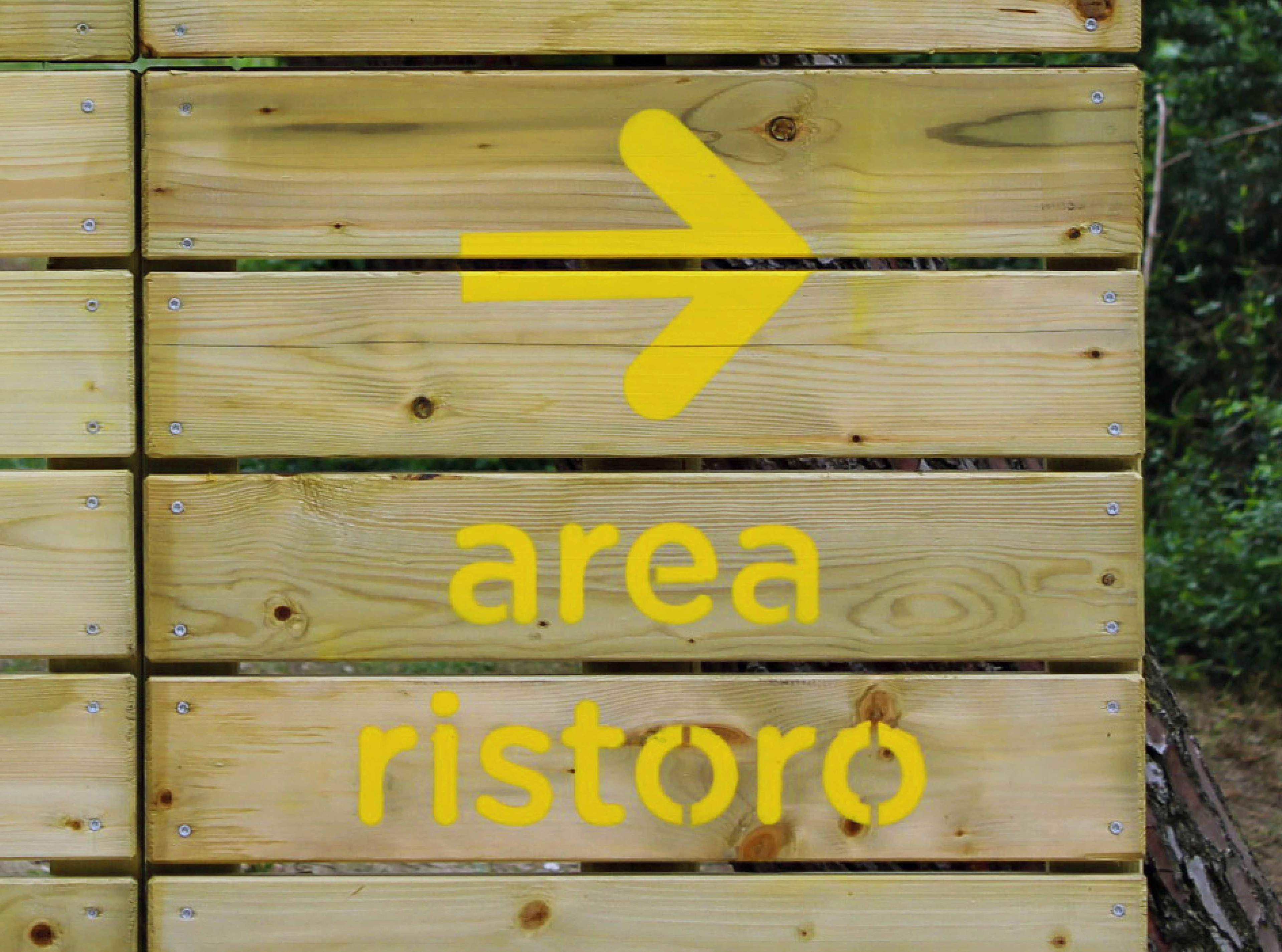 David Gil — Parco Naturale Cervia, Environmental graphics, signage panel