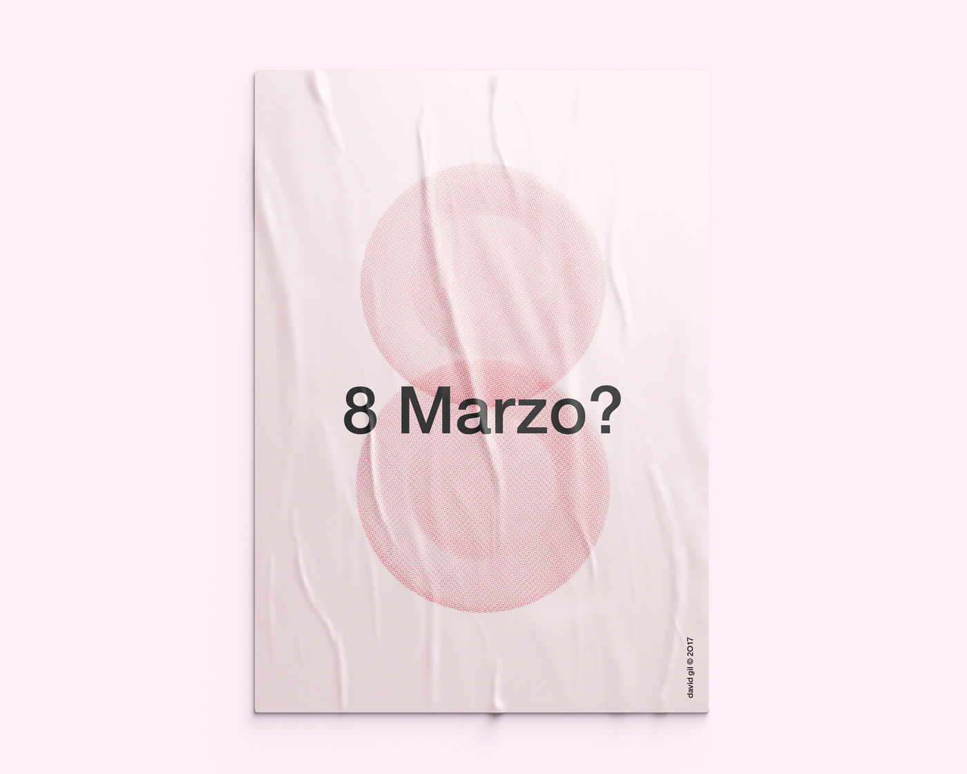 David Gil — 8 Marzo poster