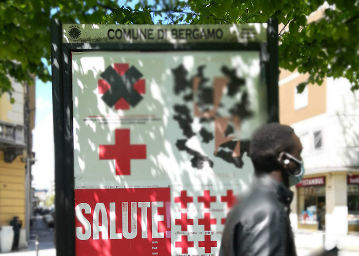 David Gil — News, ART32. Salute pubblica Bene comune, public campaign, Bergamo