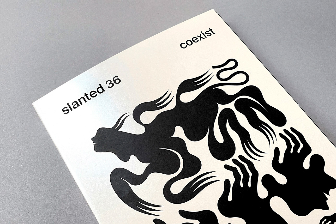 David Gil — Exist & Co poster, Slanted Magazine publication