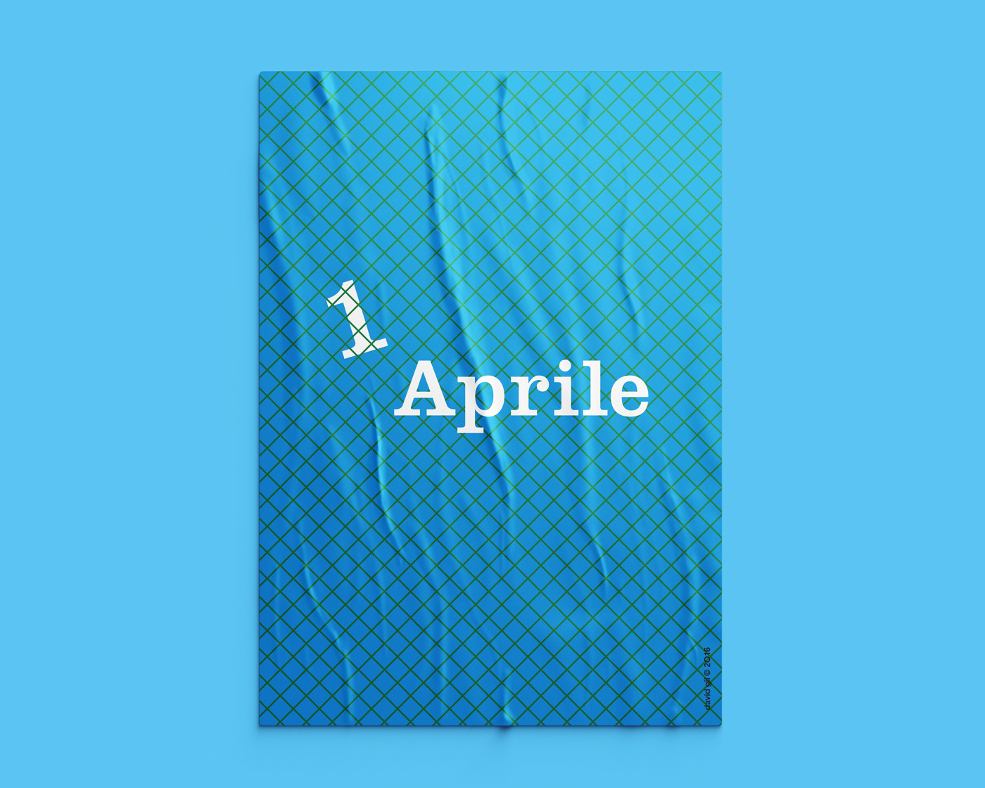 David Gil — 1 Aprile poster