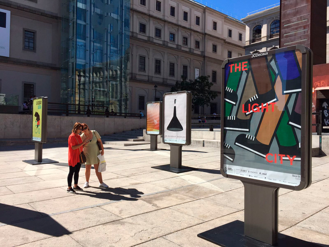 David Gil — News, The Light City, MadridGráfica, exhibition outdoor