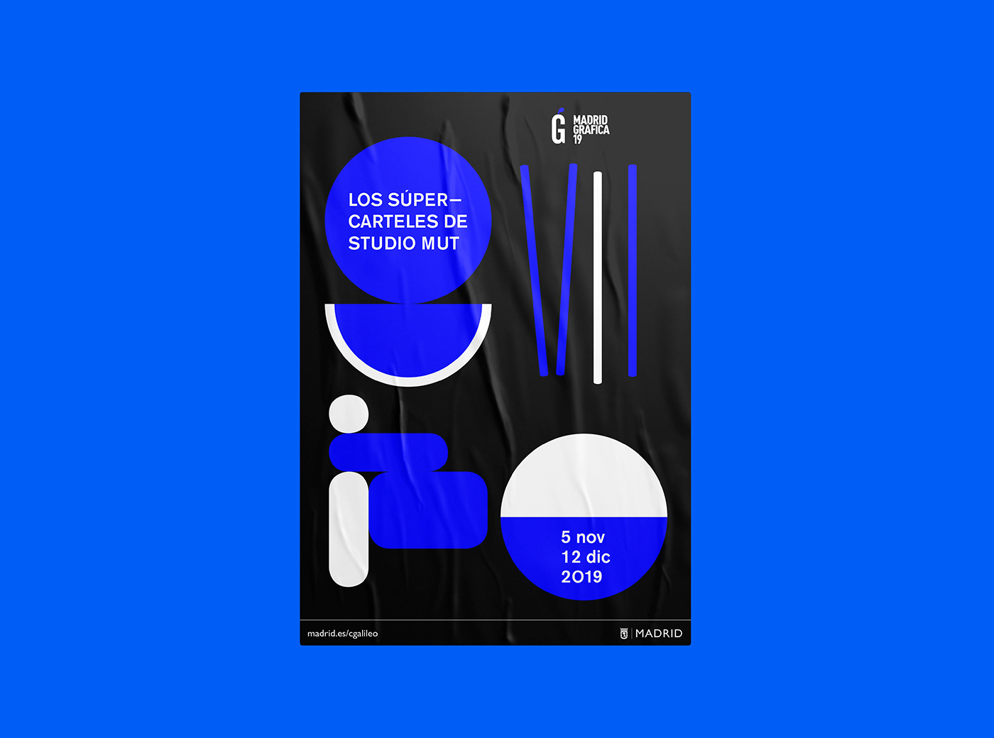 David Gil — Los súper-carteles de Studio Mut, visual identity, poster