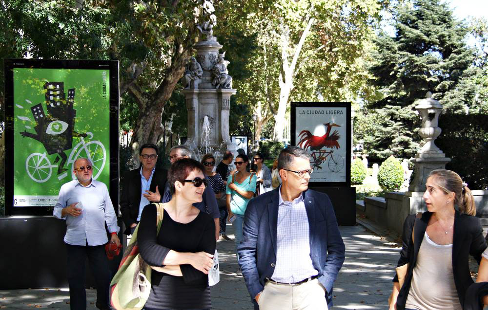 David Gil — News, The Light City, MadridGráfica, exhibition outdoor
