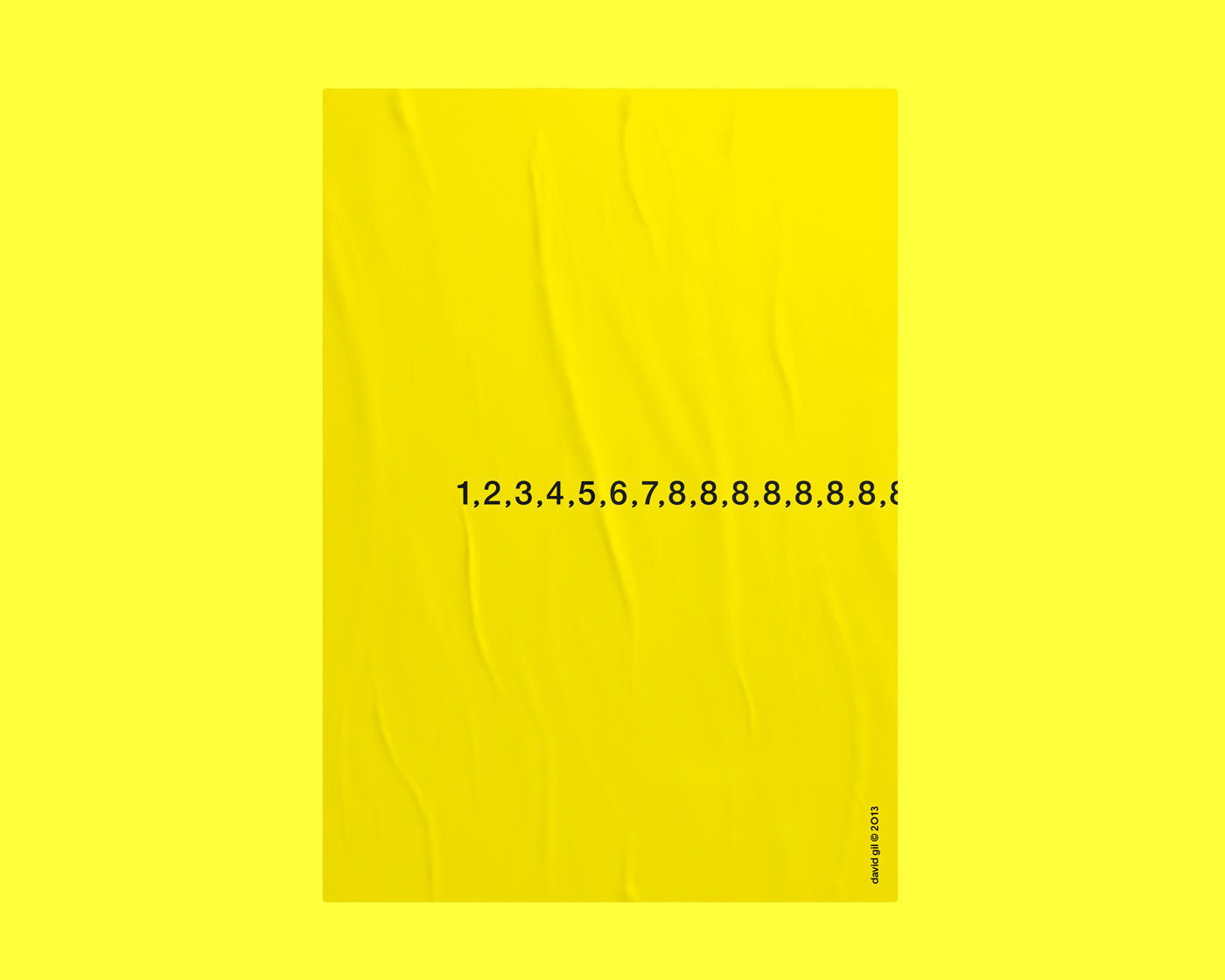 David Gil — 8 Marzo, poster