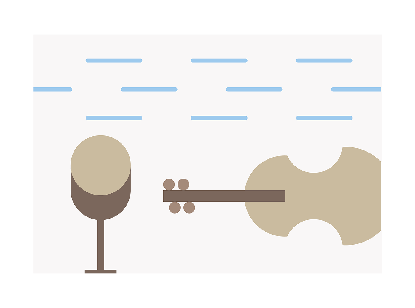 David Gil — La Fondamenta Bianca, visual identity, illustration