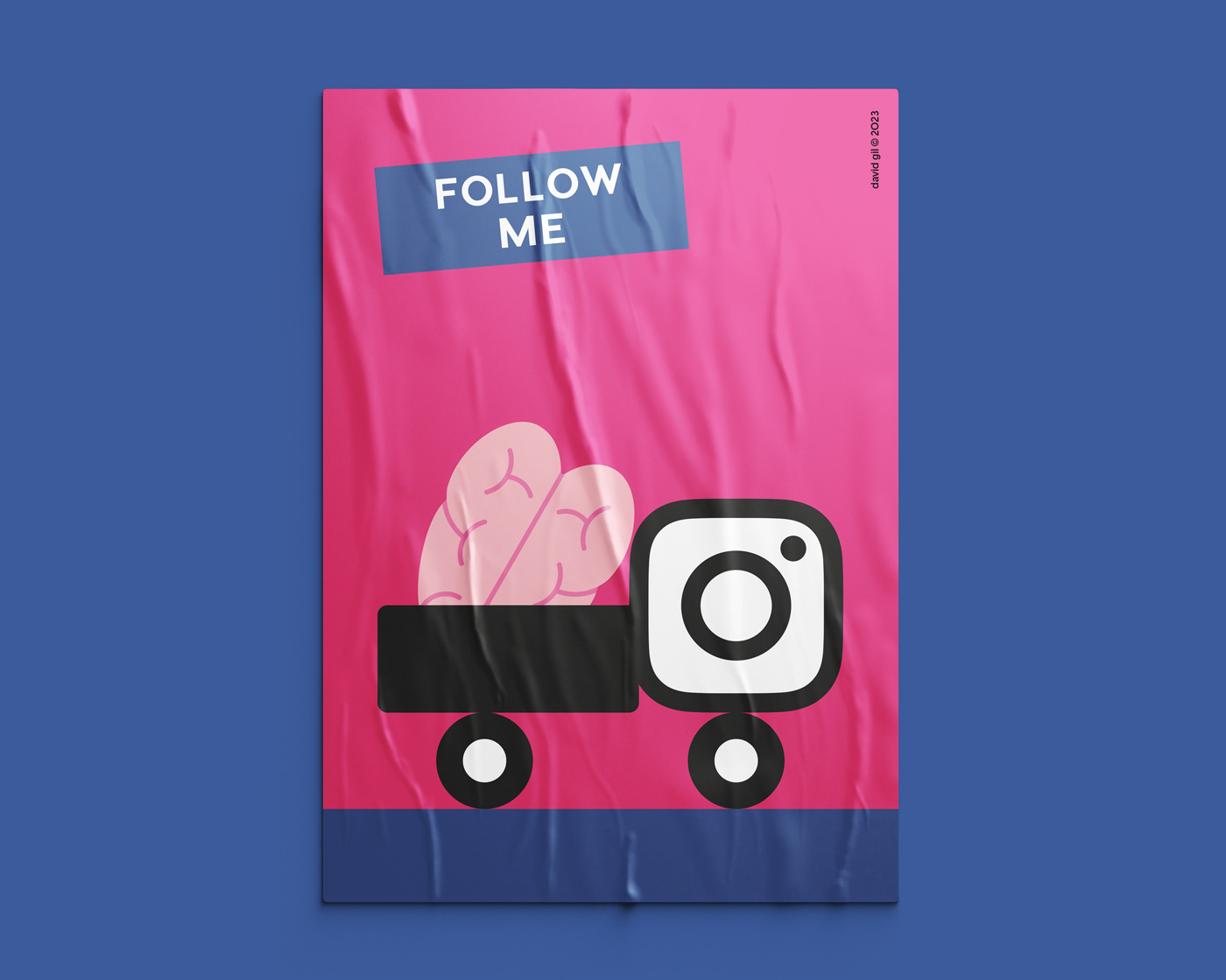 David Gil — Follow me poster