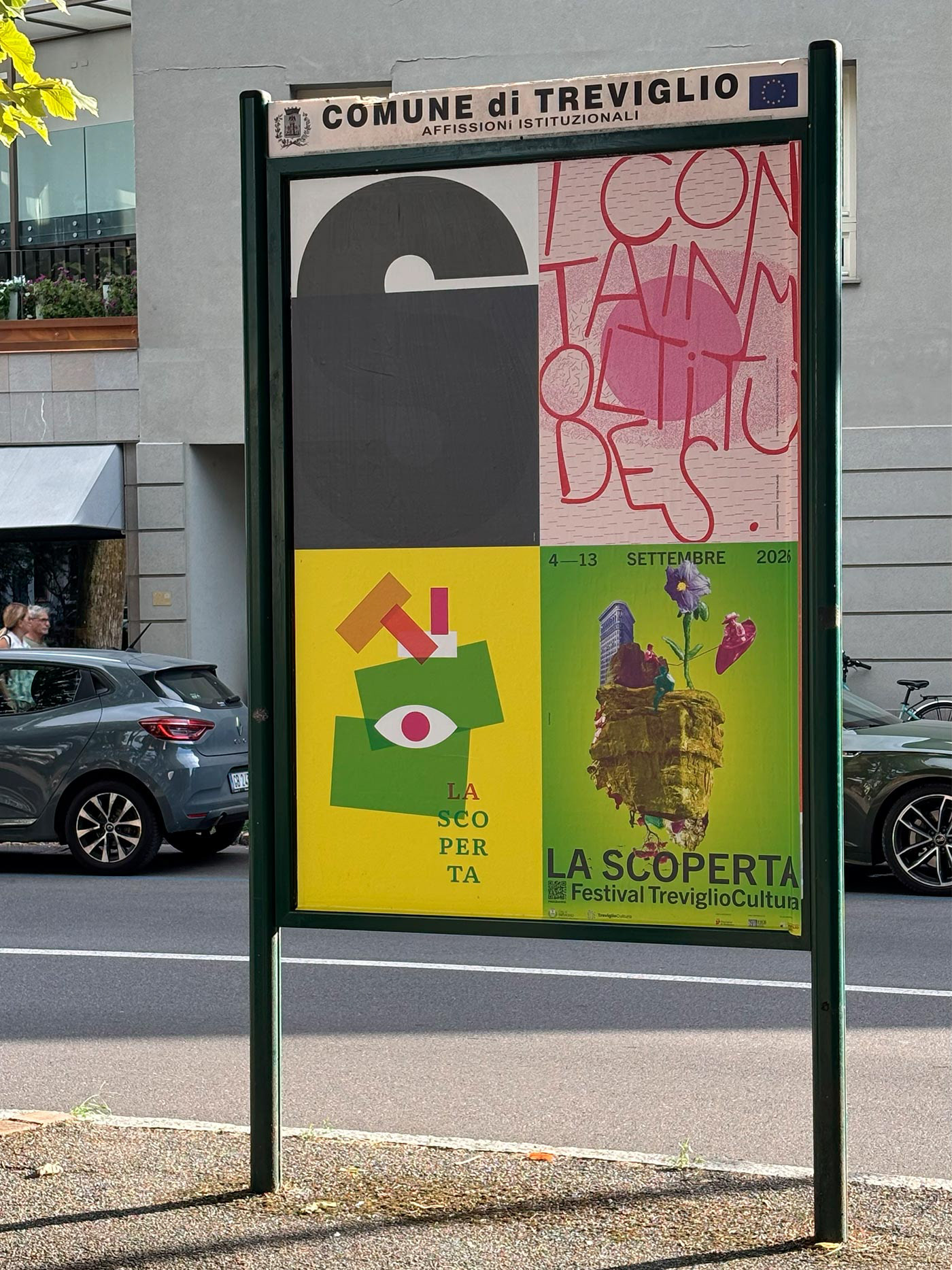 David Gil,  poster for The Discovery public campaign, outdoor