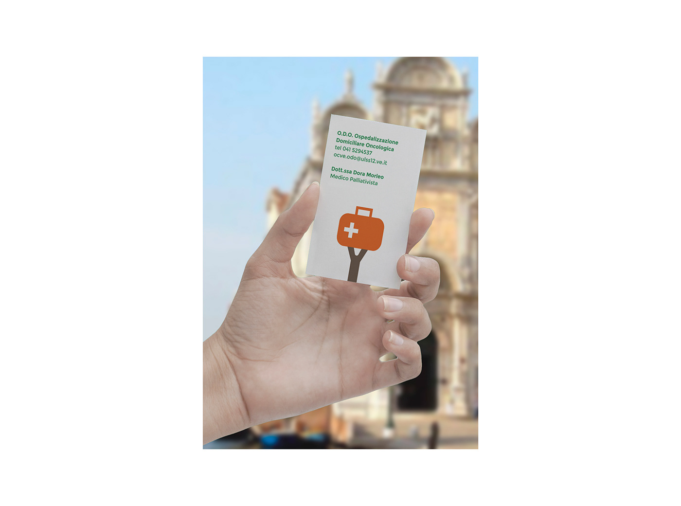 David Gil — Avapo Venezia, Brand identity, corporate card