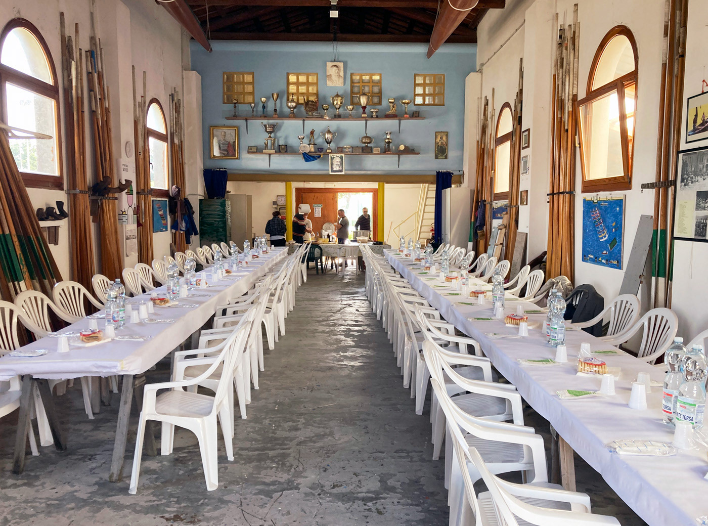 David Gil - Visual identity, Festa in laguna, sede Remiera Pellestrina
