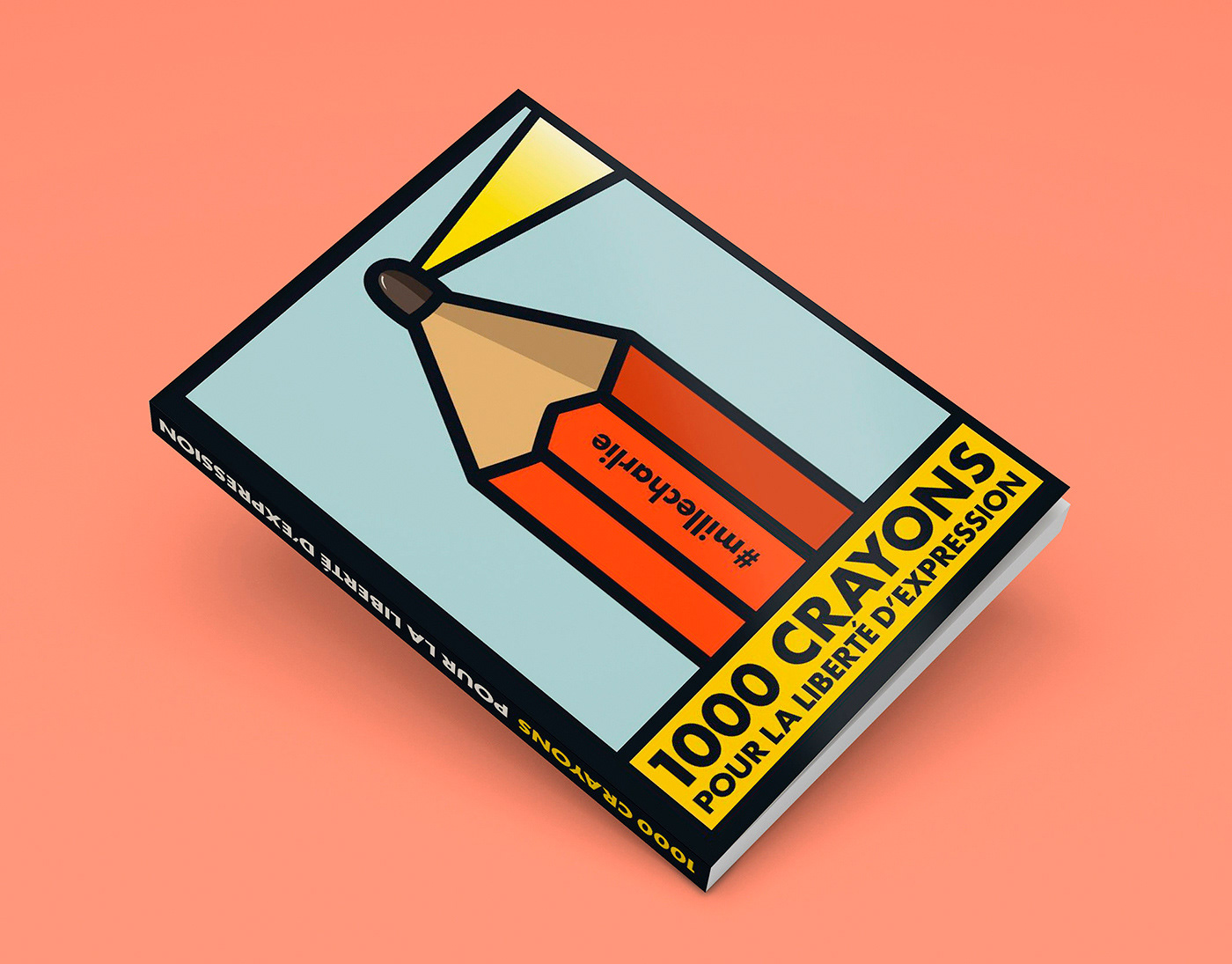 David Gil — 1000 crayons pour la liberté d'expression, solidarité publication