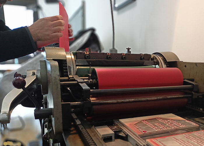 David Gil — News, ART32. Salute pubblica Bene comune, catalog/mini-kit, letterpress