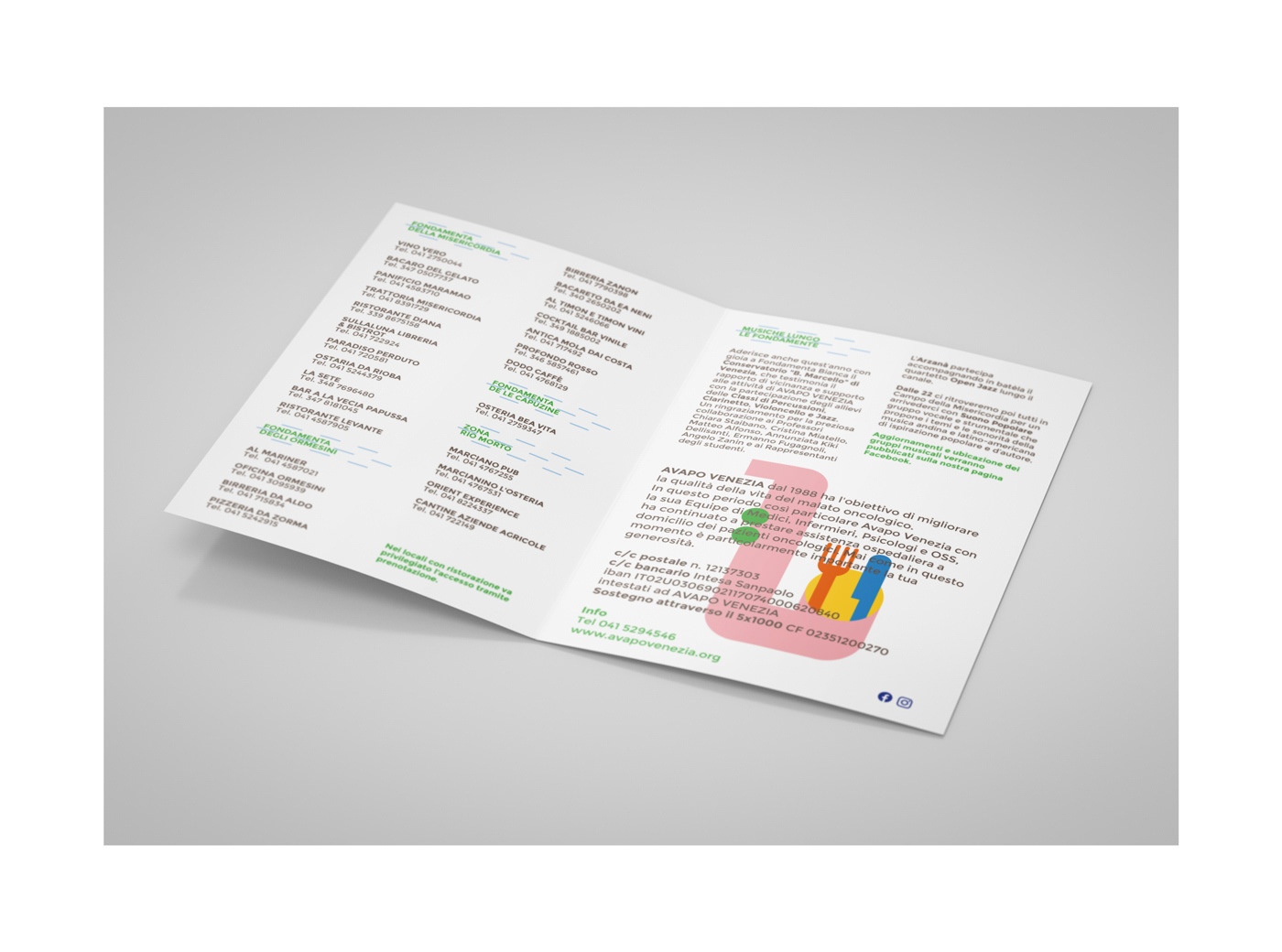 David Gil — La Fondamenta Bianca 2022, brochure