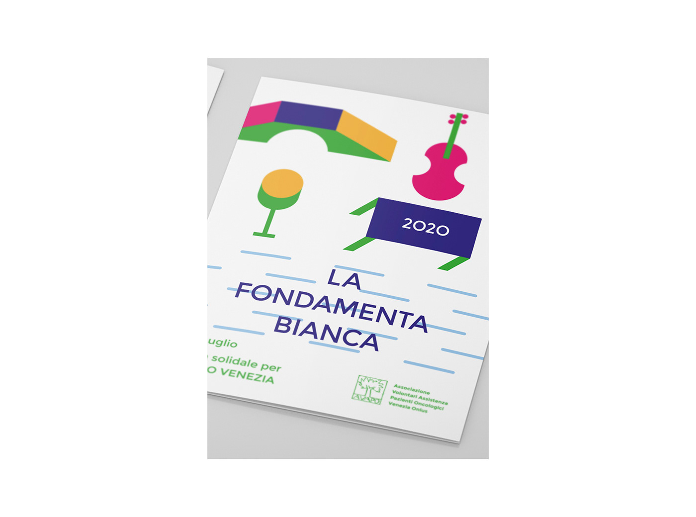 David Gil — La Fondamenta Bianca, brochure