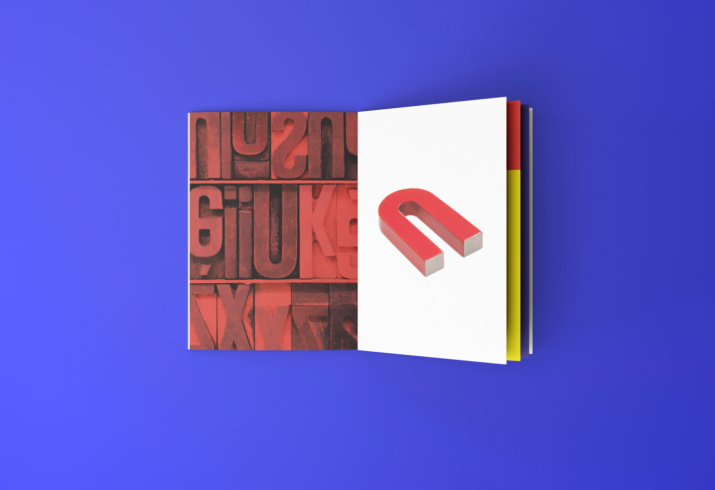 David Gil — Poster, Tipografia Unione, promotional booklet
