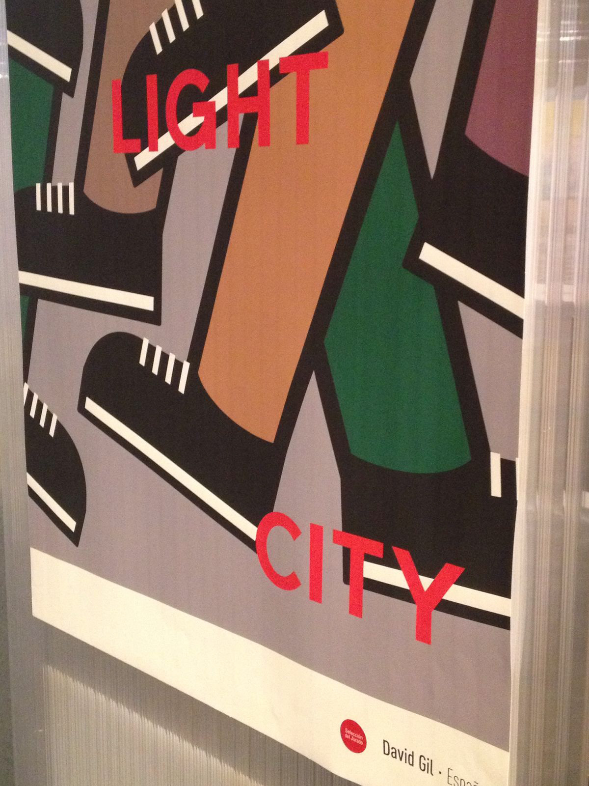 David Gil — News, The Light City, MadridGráfica, poster