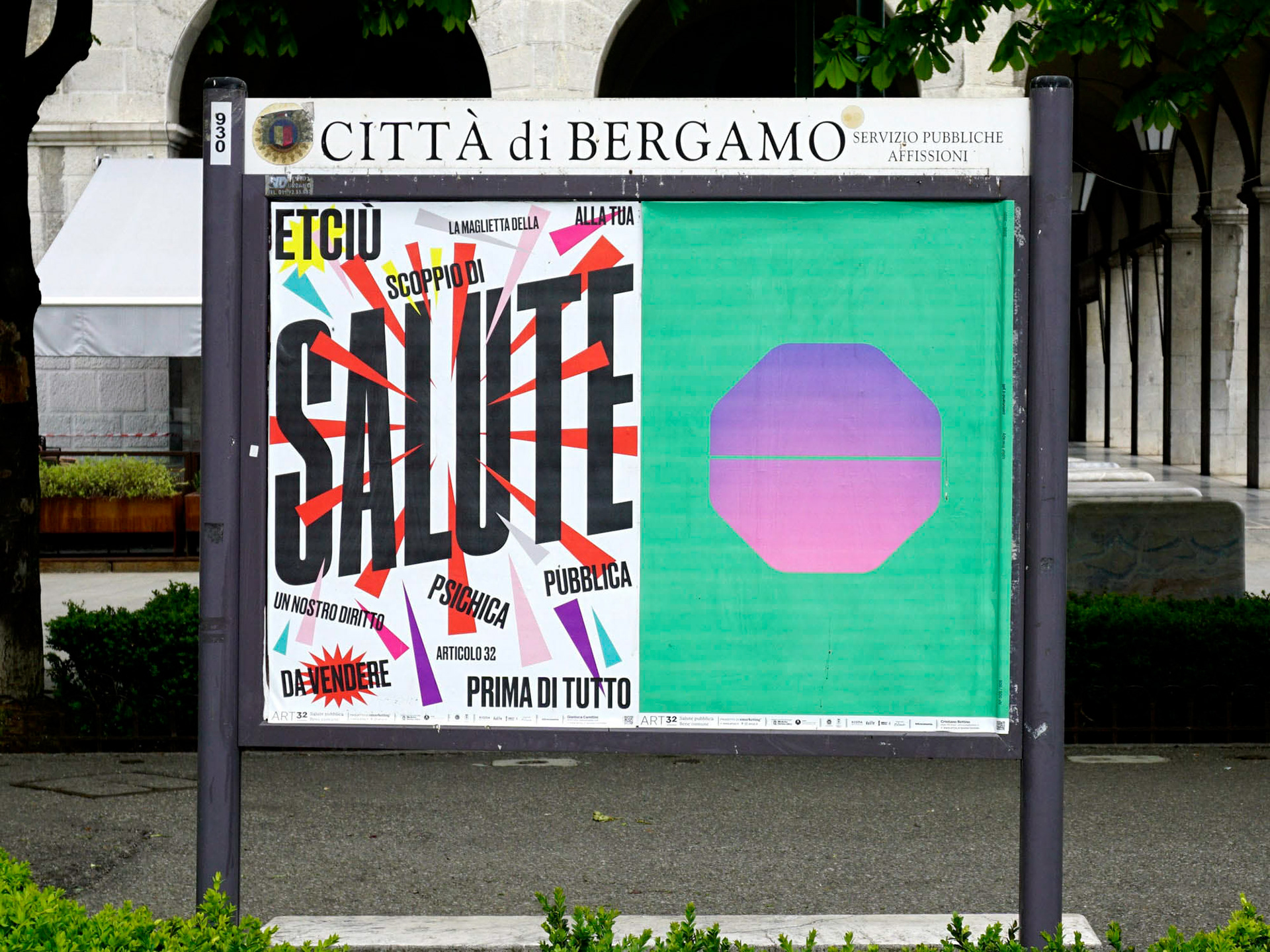 David Gil — News, ART32. Salute pubblica Bene comune, Bergamo