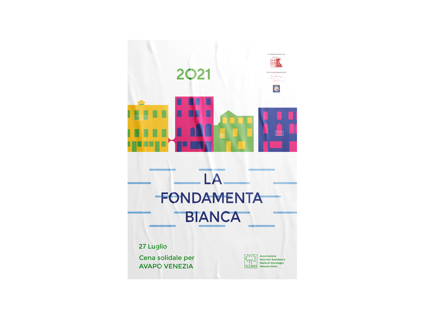 David Gil — La Fondamenta Bianca 2021, poster